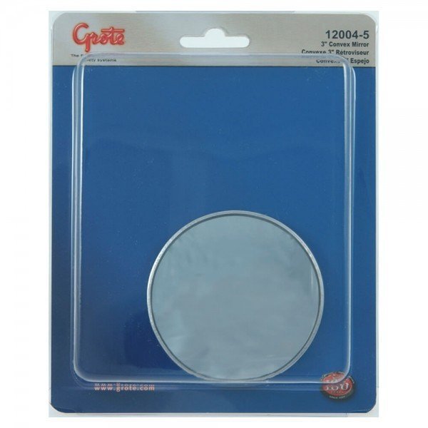 Grote Mirror-3- Stick-On Convex- Rnd- Retail P, 12004-5 12004-5